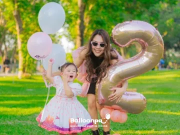 Kid Birthday Balloon Set ลูกโป่งวันเกิด — BalloonPA กรุงเทพฯ