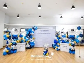 Graduation Backdrop ลูกโป่งรับปริญญา — BalloonPA กรุงเทพฯ